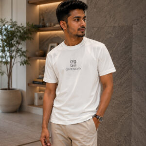 Cotton jersey slim fit T-Shirt