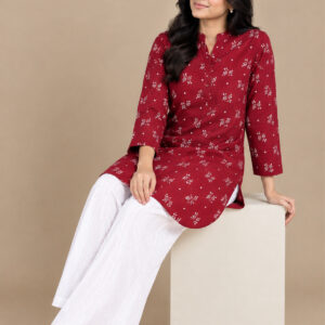 Popcorn regular fit Kurti Salwar Set